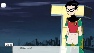 The perverted game of the Teen Titans