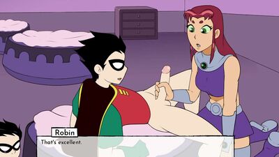 The perverted game of the Teen Titans