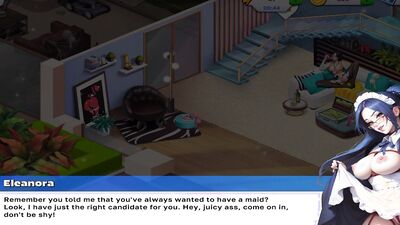 All the girls in the mansion fight over my penis
