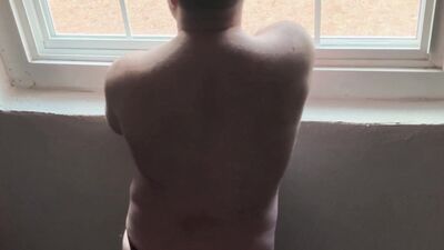 Daddy Strips Naked And Shakes His Penis