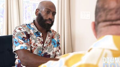 Italian Waiter Hunk Is Out Of Bananas But Seves His BIG COCK