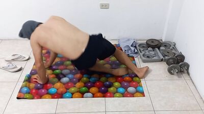 The big penis does not have the ability to get erect. The shame of the Latino with impotence