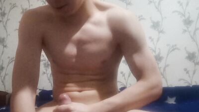 Teen Twink Guy play with big cock and ass so hard, and get cum amazing