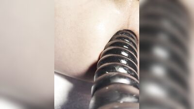 4K! HiSmith Fuck Machine And A 10" Ribbed Toy! New Toy Alert!