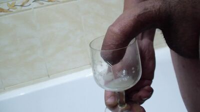 I take a big enema, jerk off, show off my hole, and cum with a huge dildo in my ass