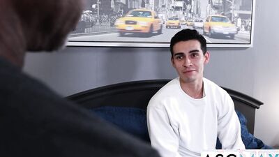 FamilyCreep - My New Stepdad Aaron Trainer Barebacked By Tight Latino Ass Hard