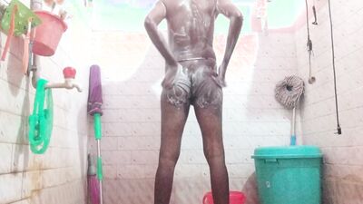 Tamil10inches BBC Sexy Bathing Session