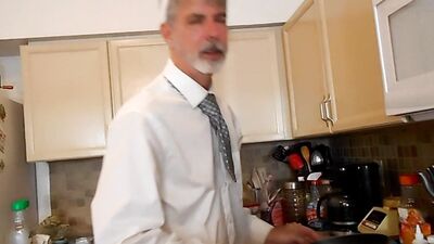 Richard Lennox Flaunts His Cock And Balls While Jacking Off
