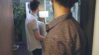 Newbie Twink Colleague Flip Fucks BIG Cocked Hunk - NextDoorStudios