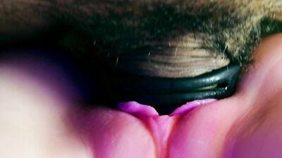 Pink pussy sucked my hot cock and I came deep in the hole