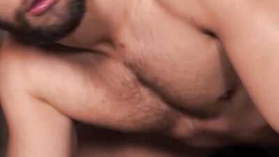 MEN - Shamu Azizam Pulls Off His Pants And Bends So Jake Preston Can Bury His Tongue Inside His Hole