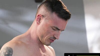 HETEROFLEXIBLE - Derek Kage Catfishes Work Bully Michael Boston & Tricks Him Into Bottoming! FULL