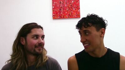 Billy Feasted On Kalebs XL Cock And Slides His Starved Hole