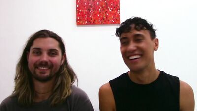 Billy Feasted On Kalebs XL Cock And Slides His Starved Hole