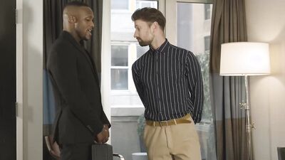 NAKEDSWORD Hooker Drew Dixon Rides Andre Donovan Black Cock