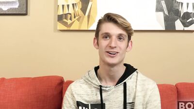 Handsome Twink Chris Tucker Pleasures His Big Dick