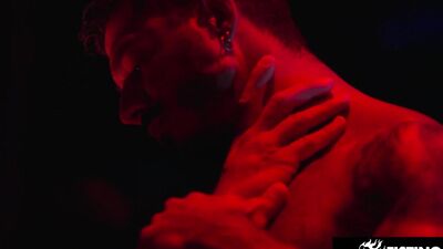 Jockstrapped Latino Blown & Fingered By Sexy Hunk - Sir Peter, Lobo Carreira - FistingInferno