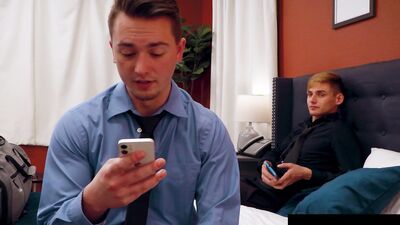 Cute Blonde Jock Smashed By Hot Hunk Colleagues - Masyn Thorne, Ashton Silvers - NextDoorRaw