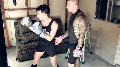 PETERFEVER Inked Hunk Damian Dragon Fucks Bound David Ace