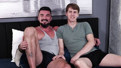Muscular UK Hunk Flip Fucks Twink - Sage Roux, Baxter James - ChaosMen
