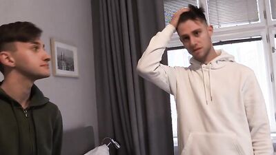 BIGSTR - Two Friends Embark In A Sloppy Blowjob Session With A Huge Throbbing Cock