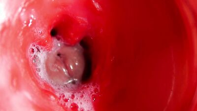 CAMERA INSIDE PUSSY: POWERFULL CUM IN PUSSY! BEST Internal ASMR in 4K MORE SPERM