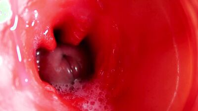 CAMERA INSIDE PUSSY: POWERFULL CUM IN PUSSY! BEST Internal ASMR in 4K MORE SPERM