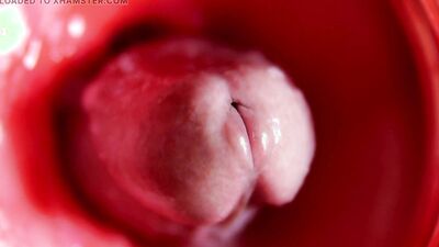 CAMERA INSIDE PUSSY: POWERFULL CUM IN PUSSY! BEST Internal ASMR in 4K MORE SPERM