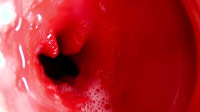 CAMERA INSIDE PUSSY: POWERFULL CUM IN PUSSY! BEST Internal ASMR in 4K MORE SPERM