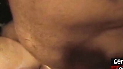 Retro German jock analbanged BDSM 3some