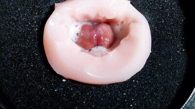 Machine for a huge portion of sperm! Super orgasm! Huge cumshot!
