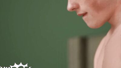 TWINKPOP - Jake Preston Fucks Caleb Manning In A Plank Piledriver, Then Shoots A Load In His Mouth