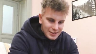 BIGSTR - First Time Ass Fucking Gets This Curious Guy So Turned On He Cums Everywhere
