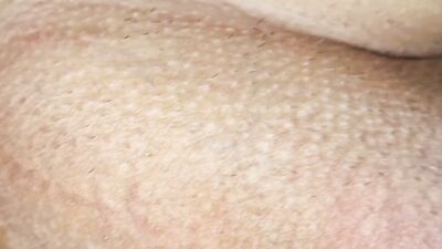 Milky Sissy Femboy eats cum with her narrow smooth ass from daddy!