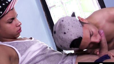 RAWHOLE Horny Papi Chamo And Nol Enjoys Raw Breeding Session