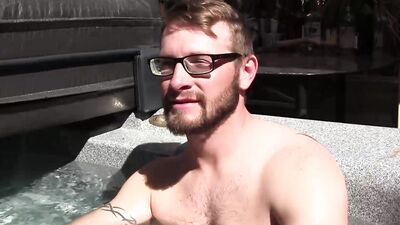 Jake Karhoff Joins Hunky Caesar Cumming Jerking Off