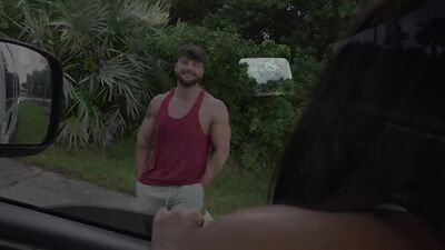 BAITBUS - Heath Halo Gets On The Baitbus For Some Titties, Gets A Blowjob From Andy Adler Instead