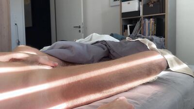 Long stroking session with my sex toy robot results in explosive cum drenched orgasm