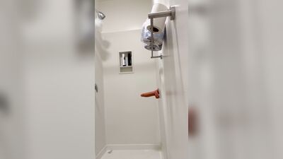 Anal fuck with dildo a golden shower ending