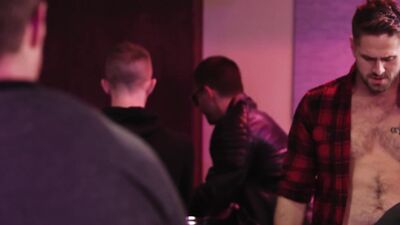 ICON MALE - Nick Capra Seduces His Naughty Stepson Hunter Smith And Fucks Him Hard At The Bar