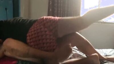 I started playing with my friend and he ended up with his cock in my mouth