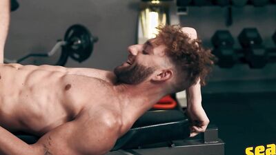 SEAN CODY - Horny Gym Instructor Sumner Blayne Sets His Eyes On Cute Bottom Jackson Cooks