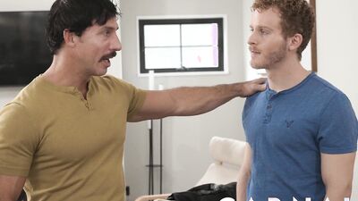 Asher Richards fucked hard by Reese Ridout and Dylan Tides