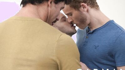 Asher Richards fucked hard by Reese Ridout and Dylan Tides