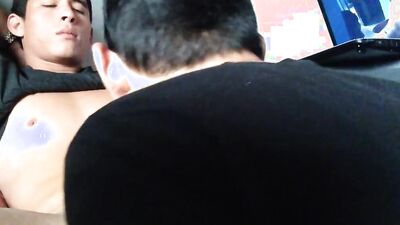 Casting with a Latin model, he has a huge god cock