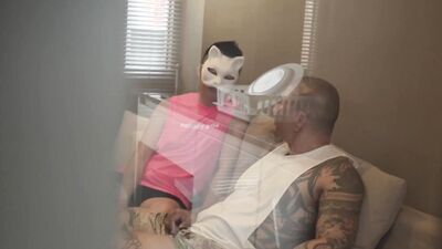 Damian Dragon And Sylvester YesBear Fuck In Fourway Bareback