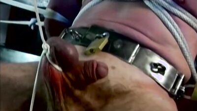 Derek Pain Feels Pleasure While His Balls Are in Torment