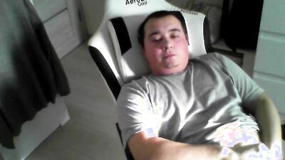 for a small fee, my subscribers persuaded me to masturbate on a webcam