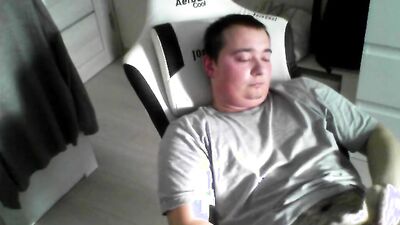 for a small fee, my subscribers persuaded me to masturbate on a webcam