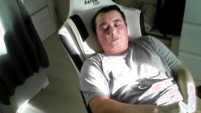 for a small fee, my subscribers persuaded me to masturbate on a webcam